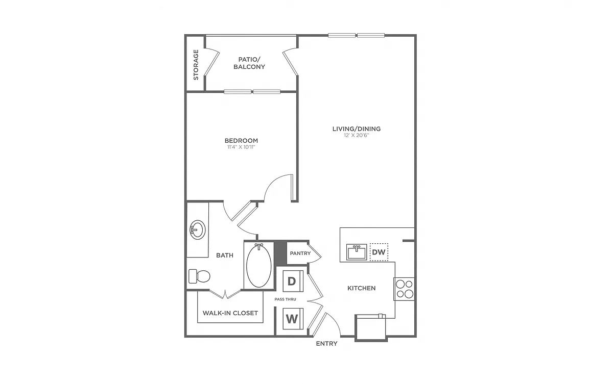 Floor plan A2