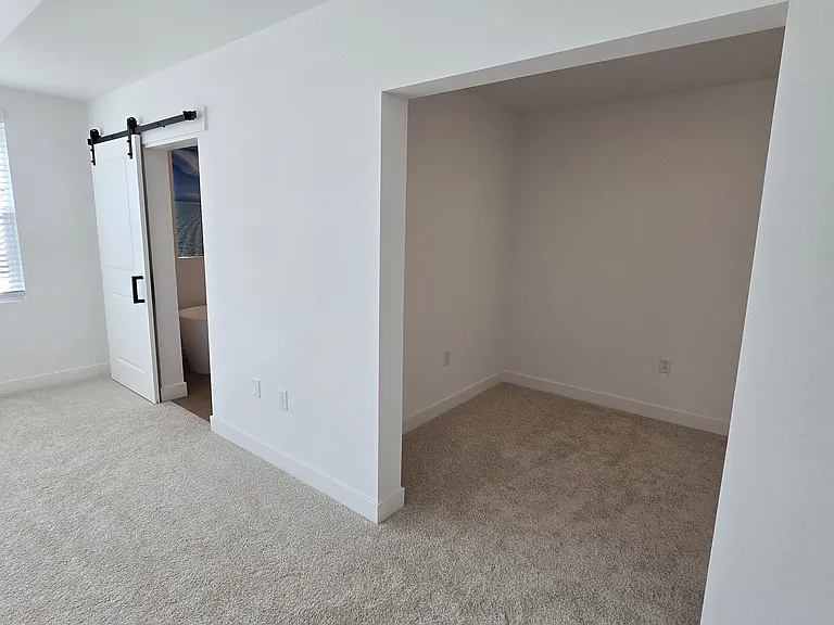 Makeup room attached to Master bedroom