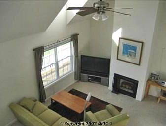 Living Room w/ Soaring Cathedral Ceilings