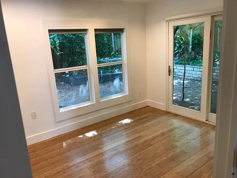 Bedroom two - amazing light and sliding doors into private y