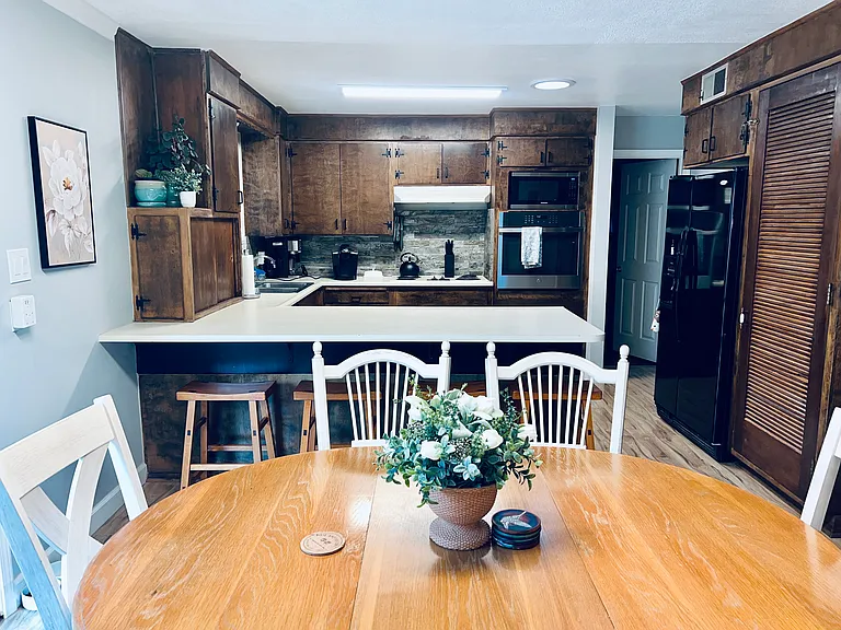 Dining Area and Kitchen