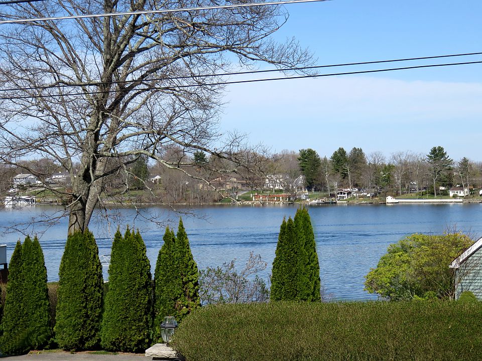 Water views from patio