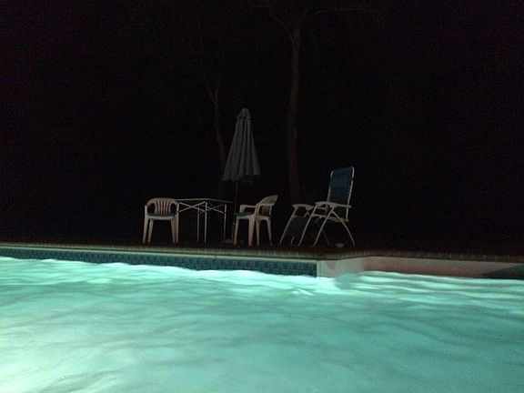 LIGHTED POOL