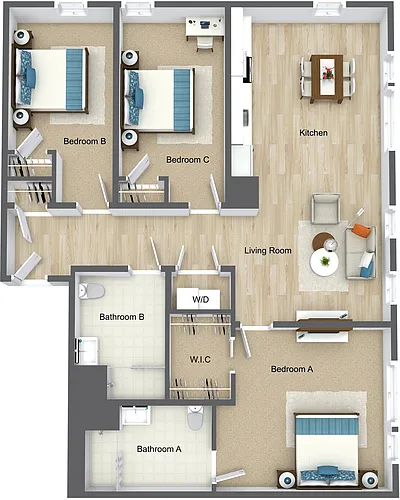 Floor plan C3