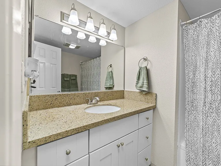 Bathroom at Olive Tree Townhomes in Costa Mesa, CA