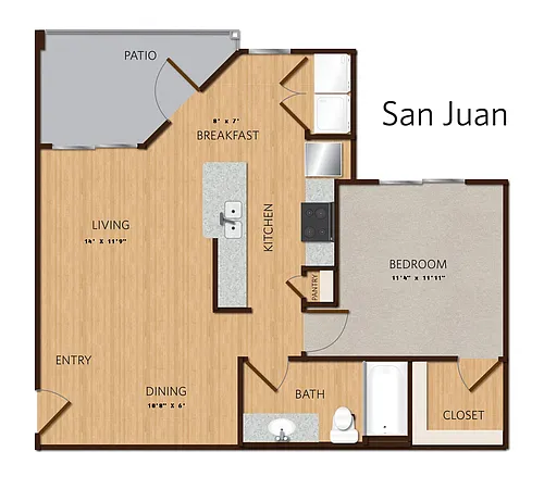 Floor plan A2