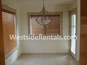 Dining room with access to balcony