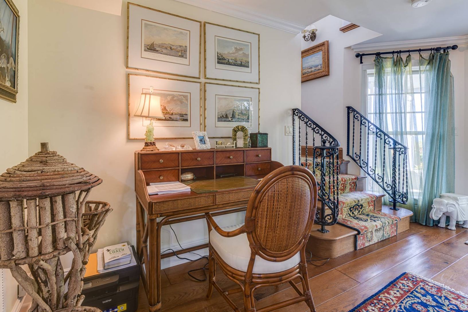  Cottage staircase to primary bedroom