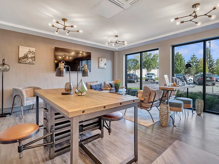 Resident Lounge and Work area