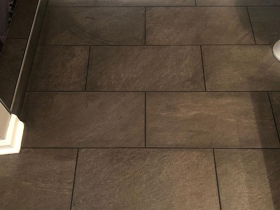 master bathroom floor