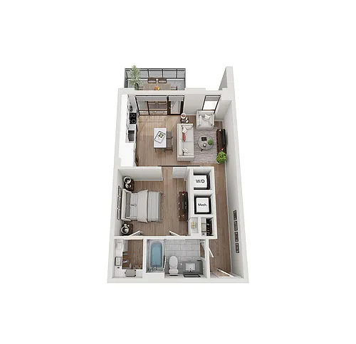 Floor plan 2.S1- Tower