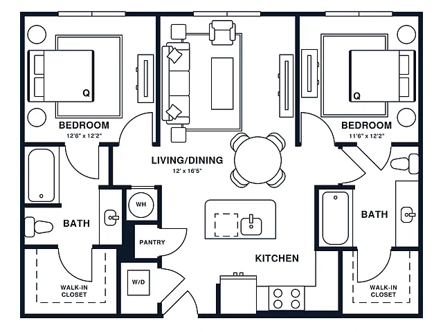Floor plan B1