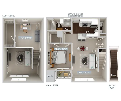 Floor plan A1L-312