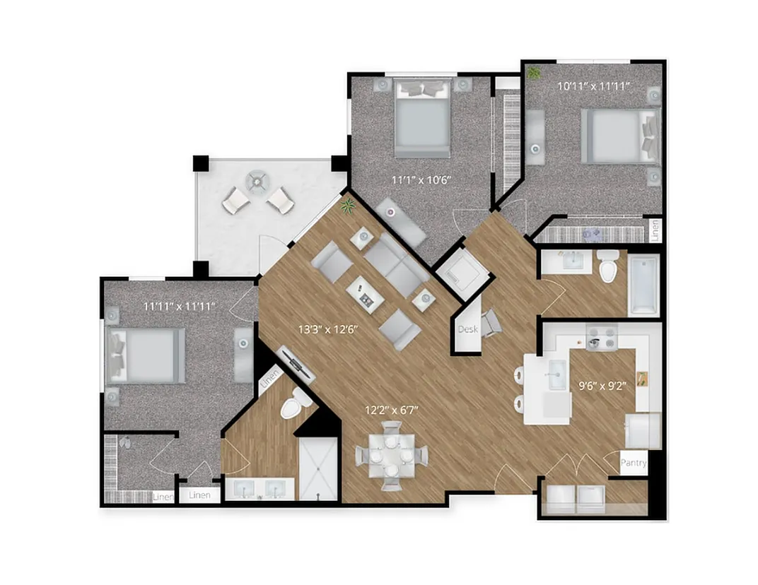 Floor plan C2