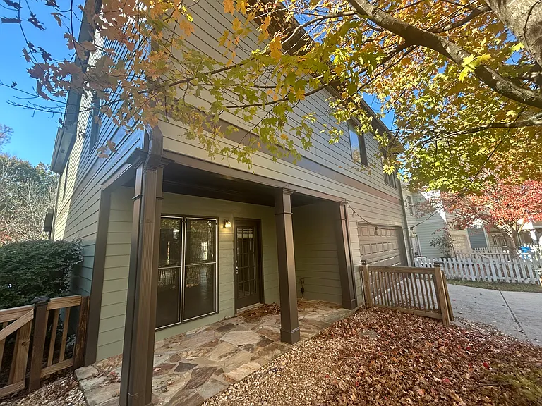 Back of the home