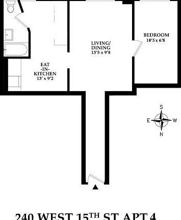 2nd image of 240 W 15th St APT 4
