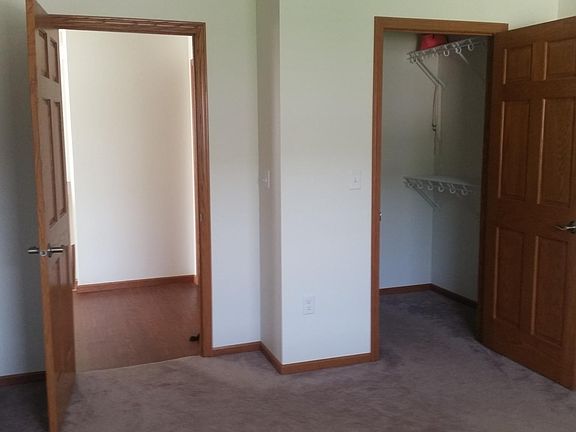 Master bedroom walkin closet.Attached bathroom