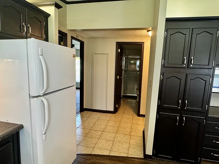 From Kitchen facing main Bathroom