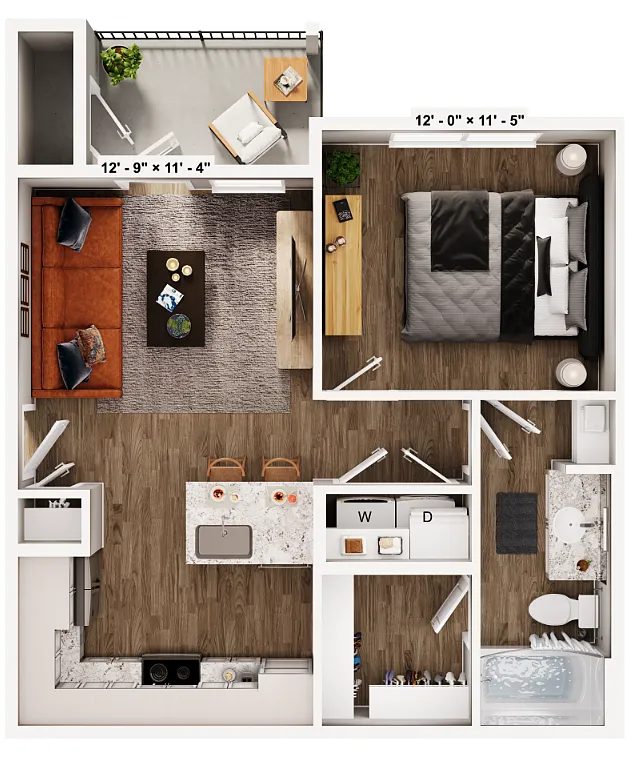 Floor plan A1