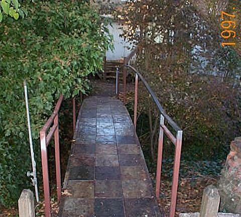 stone bridge to shop