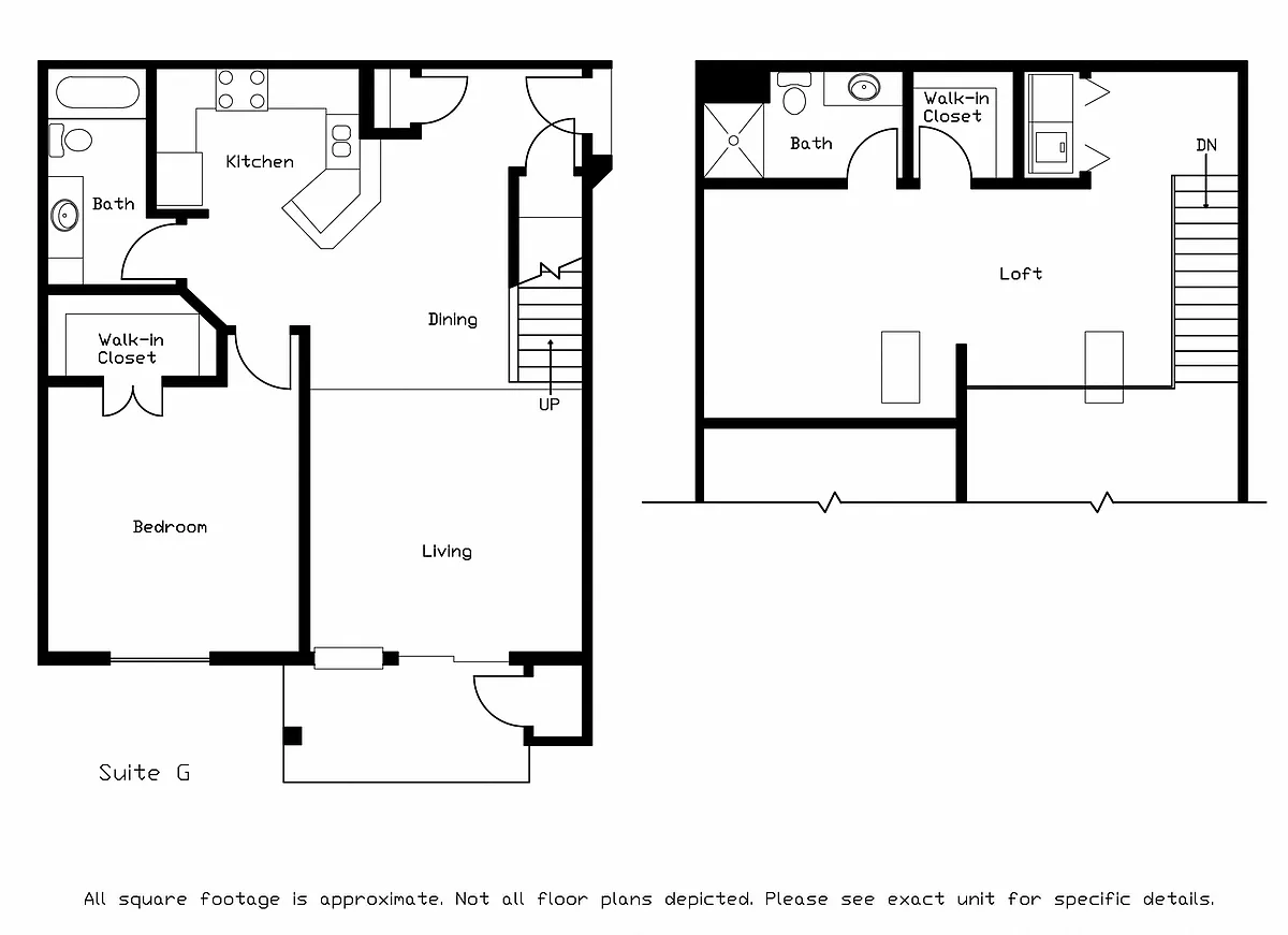 Floor plan G