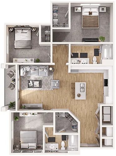 Floor plan C1