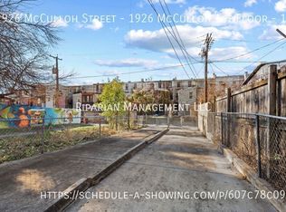 1926 McCulloh St APT 1, Baltimore, MD 21217