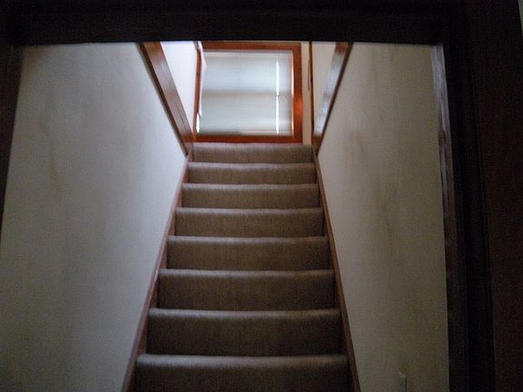 Carpeted upstairs