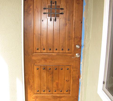 Custom front door