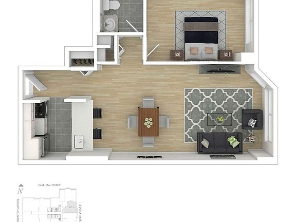 3rd image of 151-155 E 31st St #W9d