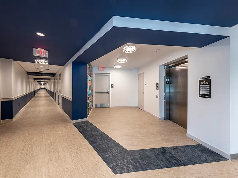 Elevator lobby