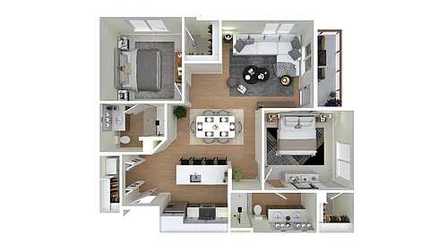 Floor plan B3