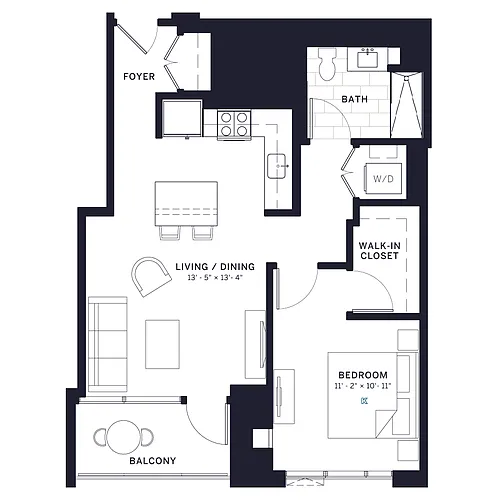 Floor plan Vine (C7)
