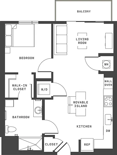 Floor plan A1-G2B