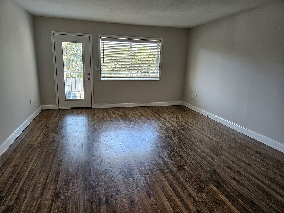 A view of the living room from the kitchen