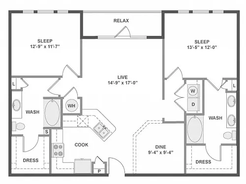 Floor plan C6