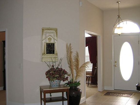 Inviting Tiled Foyer