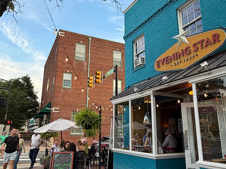 The following photos are all 2-3 blocks from the house and is a small idea of the walkable, family friendly, communal food and entertainment options.