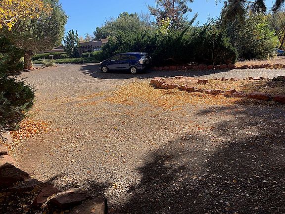 large circular driveway