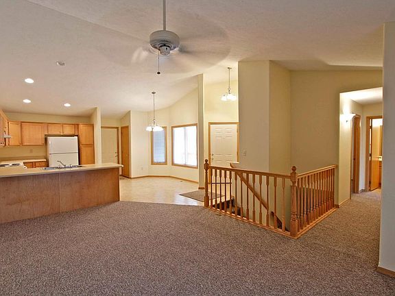 Kitchen and Dining Room Open to Living Room