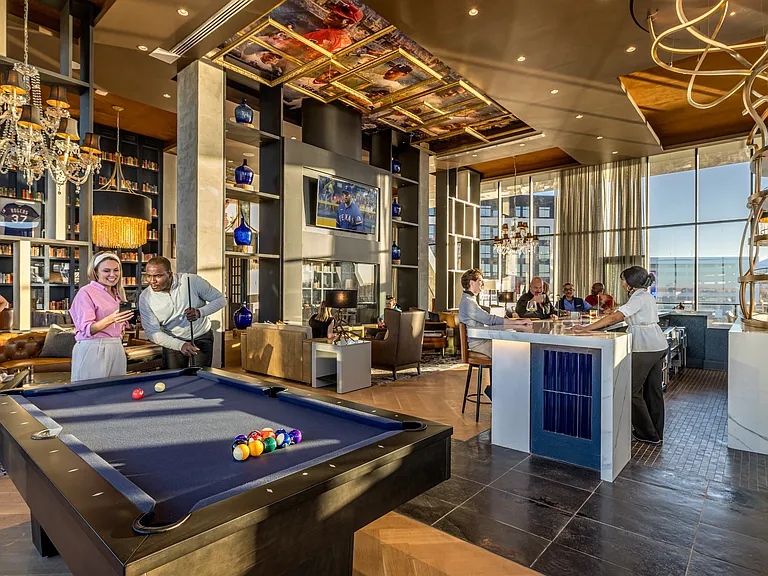 The Club Lounge at One Rangers Way