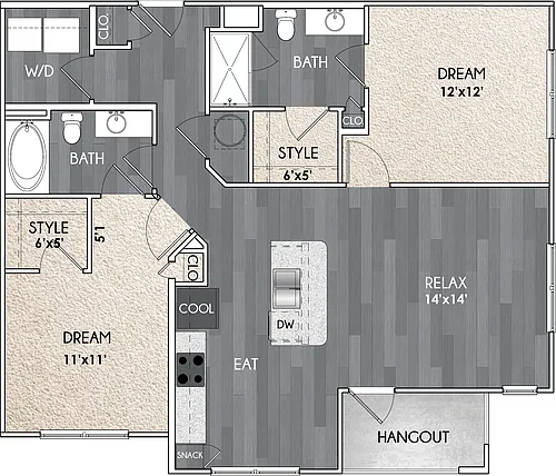 Floor plan B4