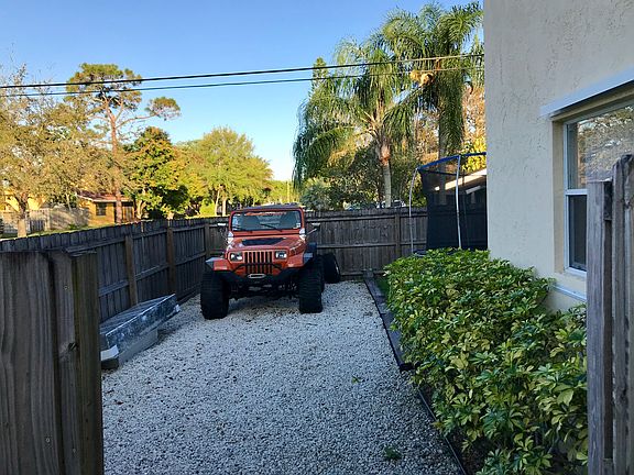 Side yard/ additional parkin