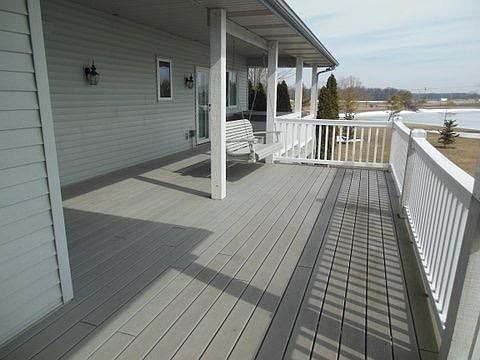 Back deck off Kitchen