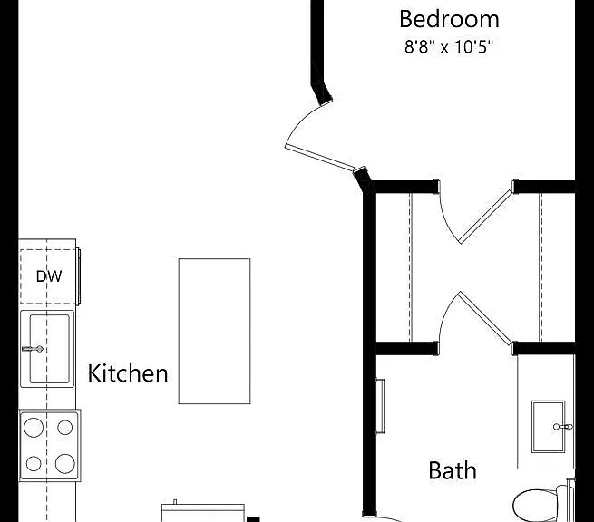 A1 floor plan Willow & Maple