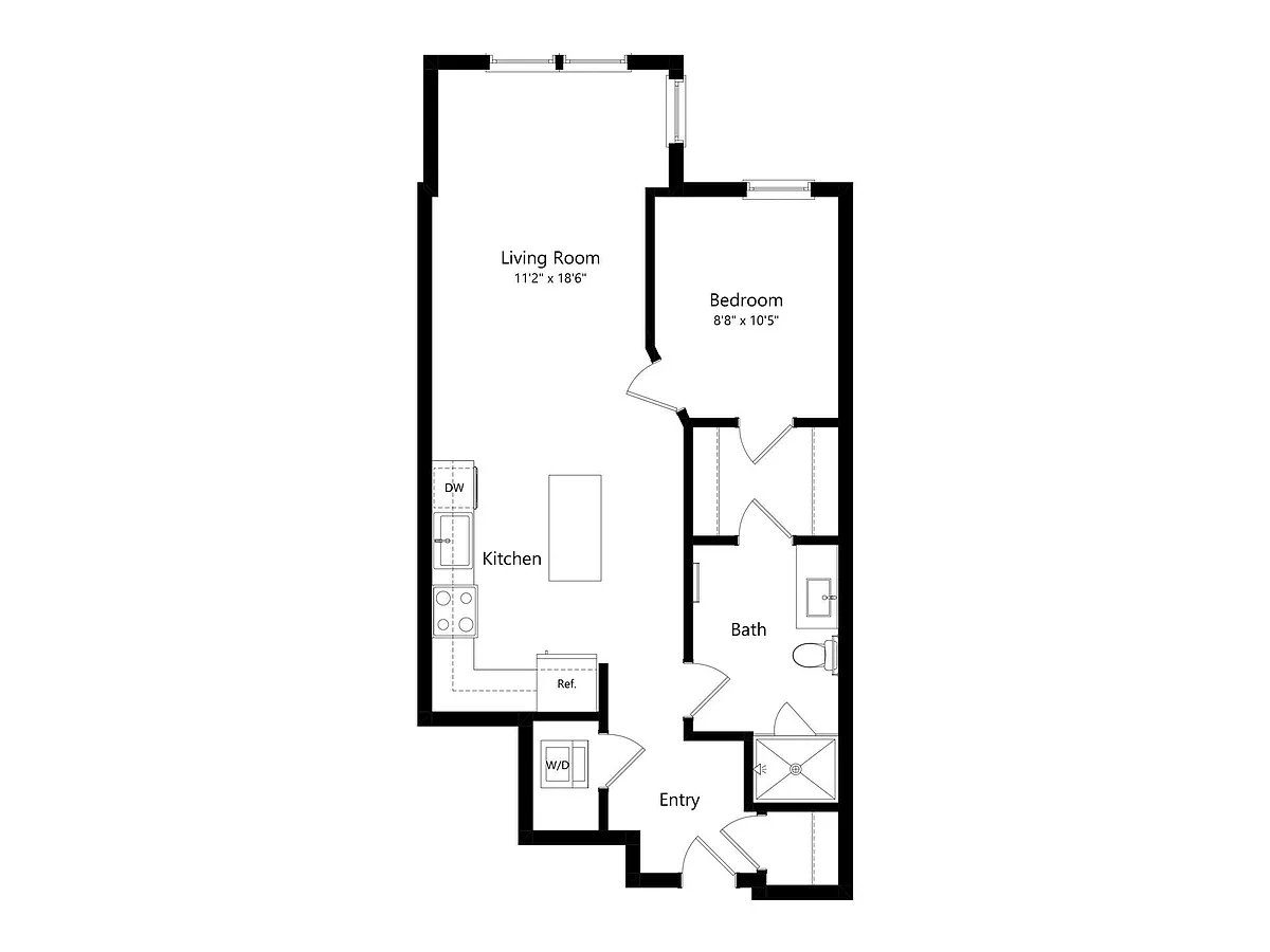 Floor plan A1