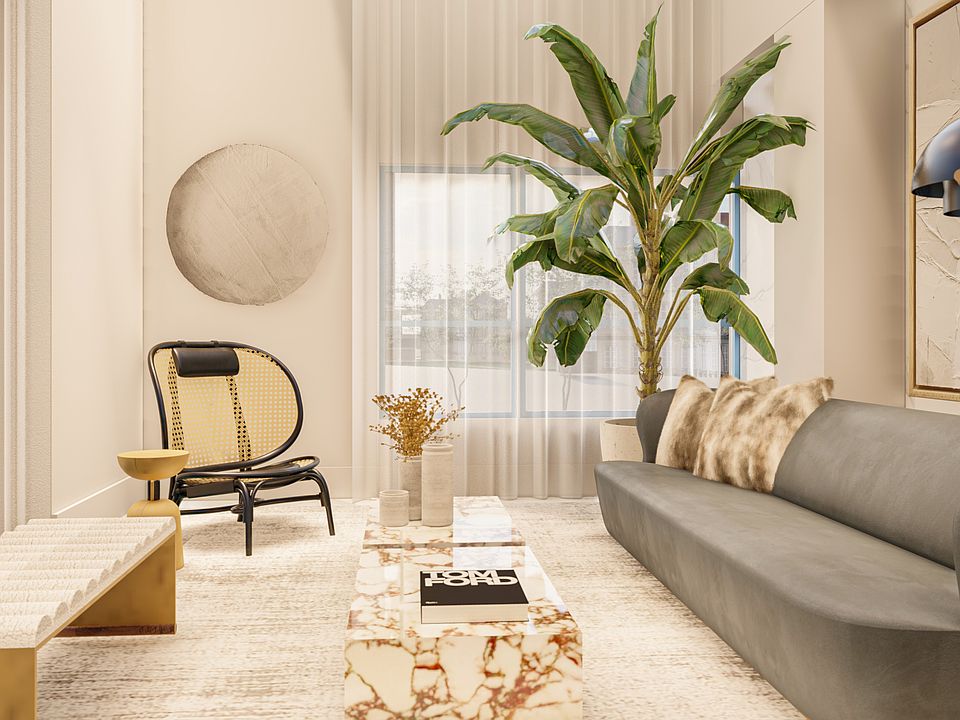 Nature Inspired Lobby by Habachy Designs