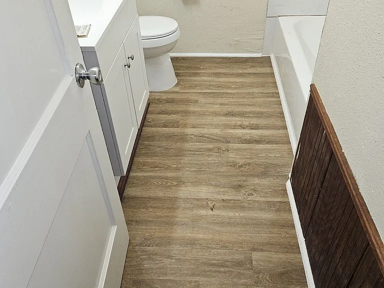Newly remodeled bathroom