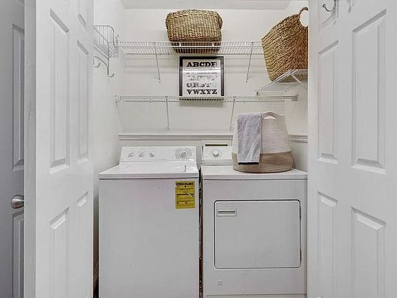 In unit laundry