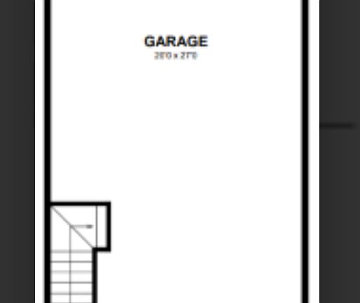 Garage Floorplan